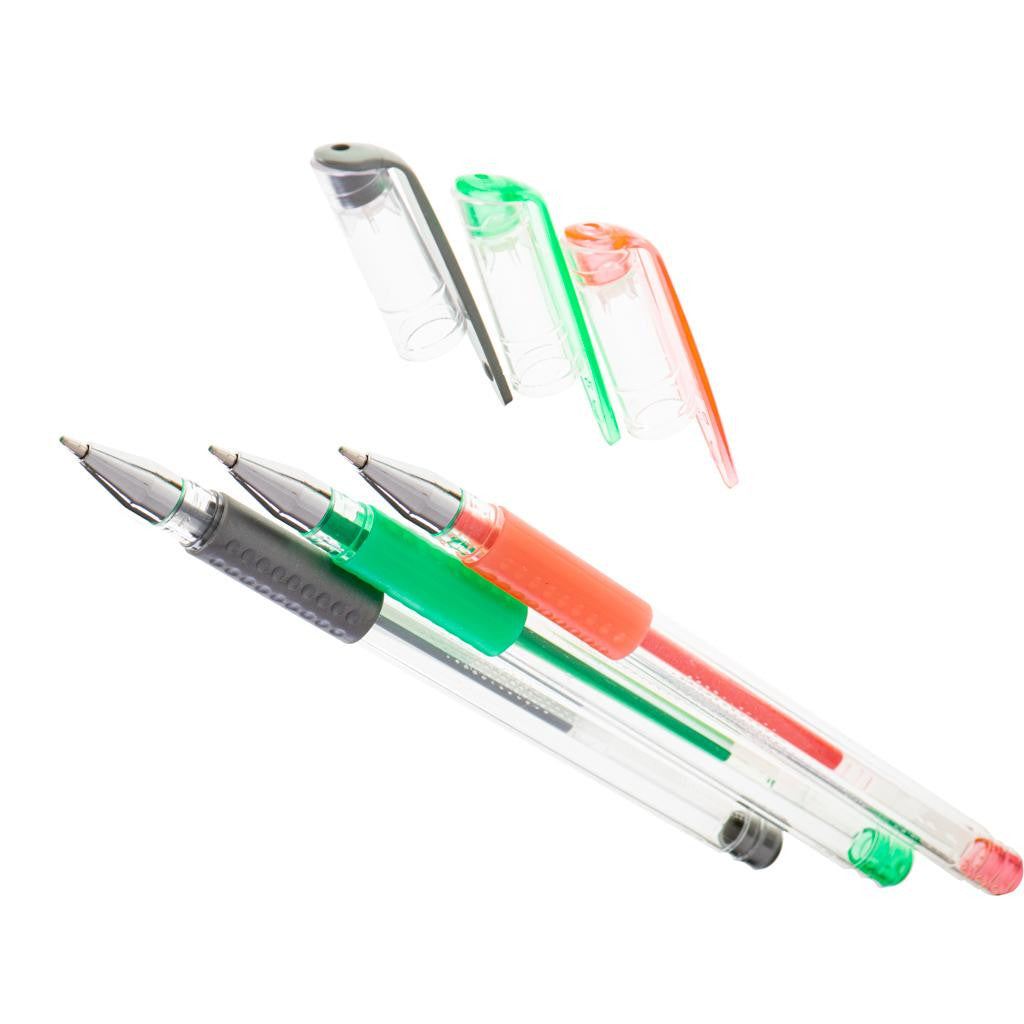 Set Pixuri cu gel cu Rezerve si Carte de colorat si Penar 246 piese