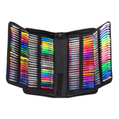 Set Pixuri cu gel cu Rezerve si Carte de colorat si Penar 246 piese
