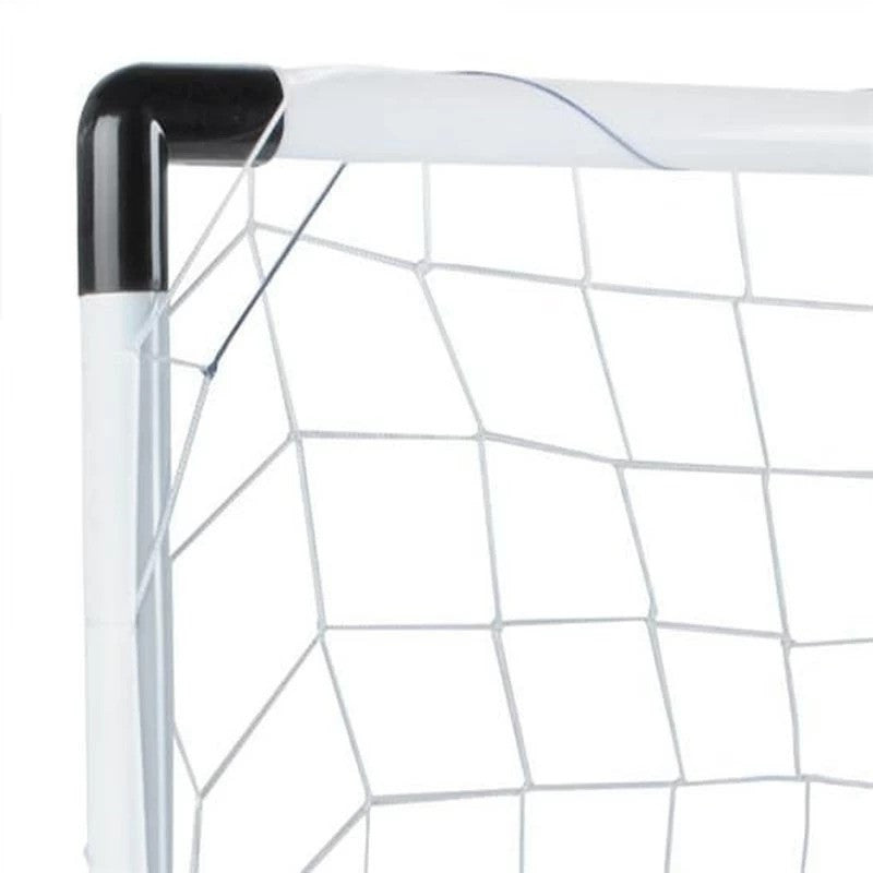 Set Poarta cu Plasa pentru Fotbal cu Minge si Pompa 120x57x63 cm