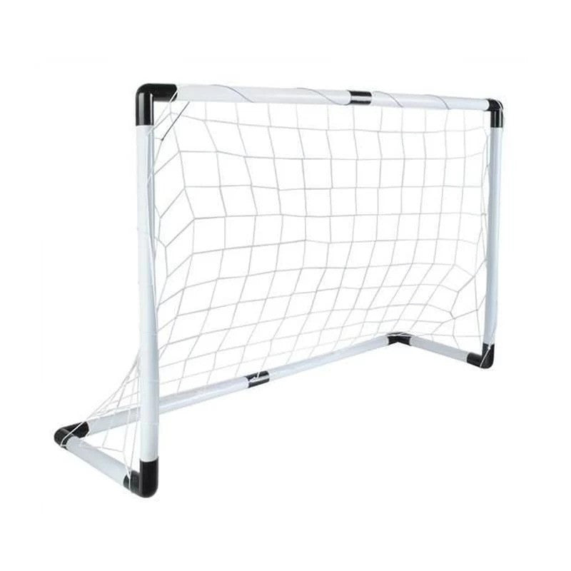 Set Poarta cu Plasa pentru Fotbal cu Minge si Pompa 120x57x63 cm