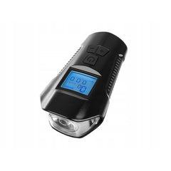 Set stop si far pentru bicicleta cu kilometraj LCD 5 functii reincarcabile MicroUSB