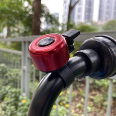 Sonerie bicicleta mecanica rosie 5.5-3.5-6 cm