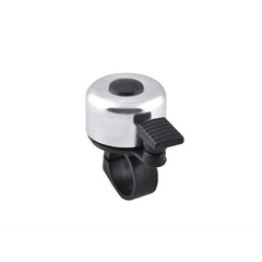 Sonerie bicicleta tricicleta mecanica diametru fixare 2-2.5 cm Argintie