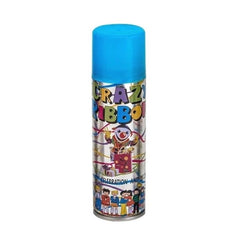 Spray confetti pentru petreceri crazzy ribbon diverse culori culoare albastru