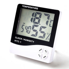 Statie Meteo cu Higrometru ecran LCD cu Alarma, Ora, Data si Calendar