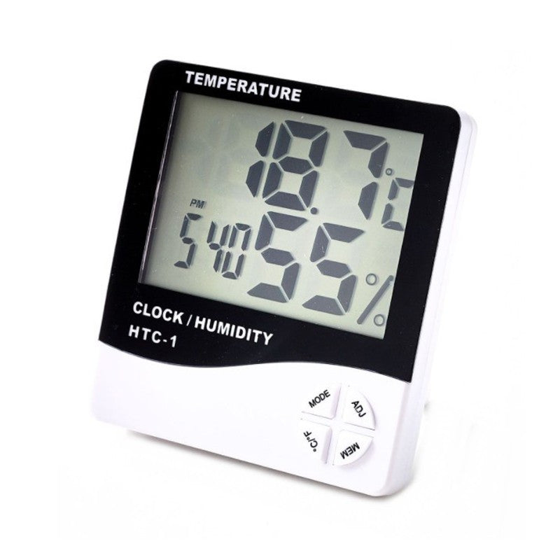 Statie Meteo cu Higrometru ecran LCD cu Alarma, Ora, Data si Calendar