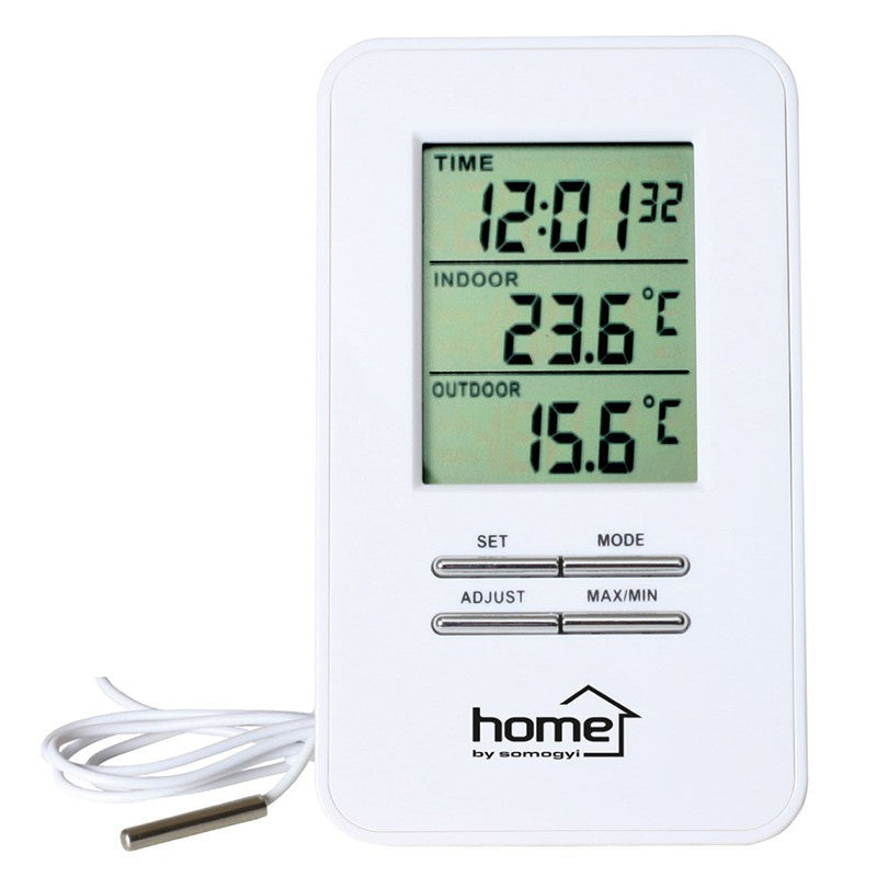 Statie Meteo digitala interior si exterior ceas cu alarma Home