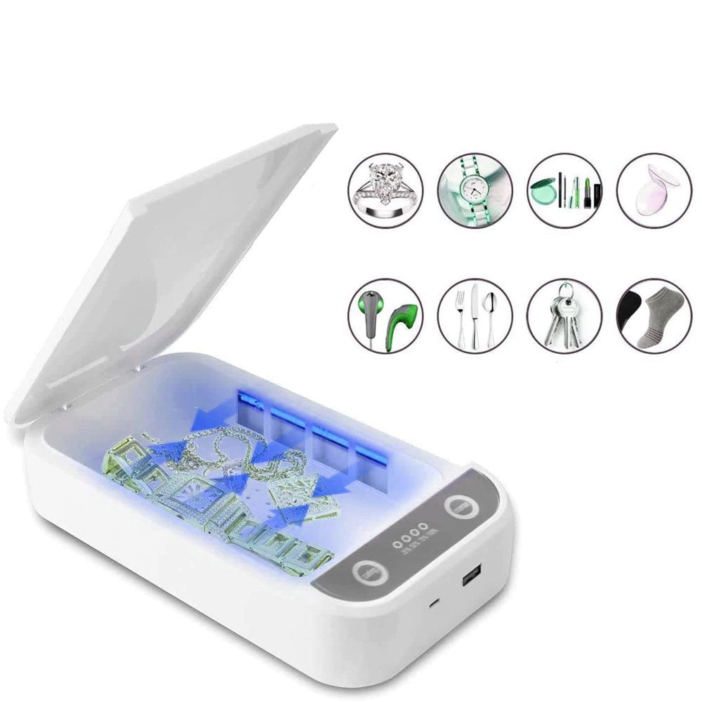 Sterilizator UVC 3 in 1 cu USB pentru obiecte mici Smartphone functie Aromaterapie