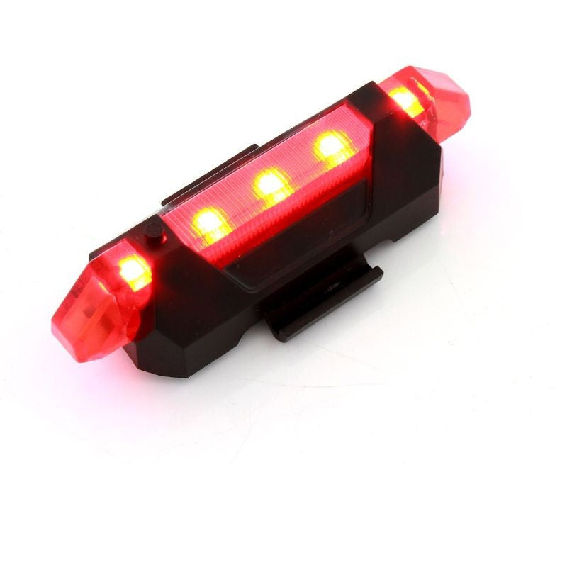 Stop bicicleta 5 led-uri 4 moduri iluminare incarcare usb 2 inele fi-are