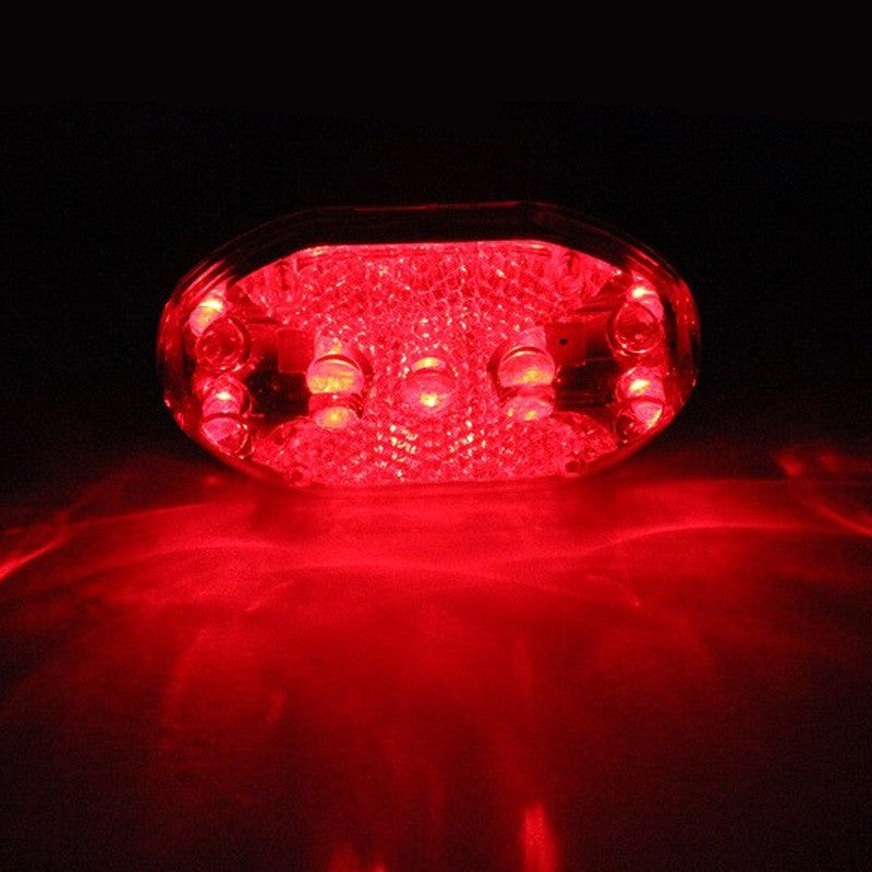 Stop Bicicleta 9 led-uri rosii 7 moduri luminoase clema fixare cadru