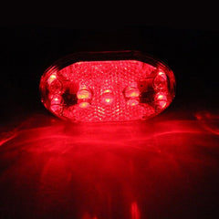 Stop Bicicleta 9 led-uri rosii 7 moduri luminoase clema fixare cadru