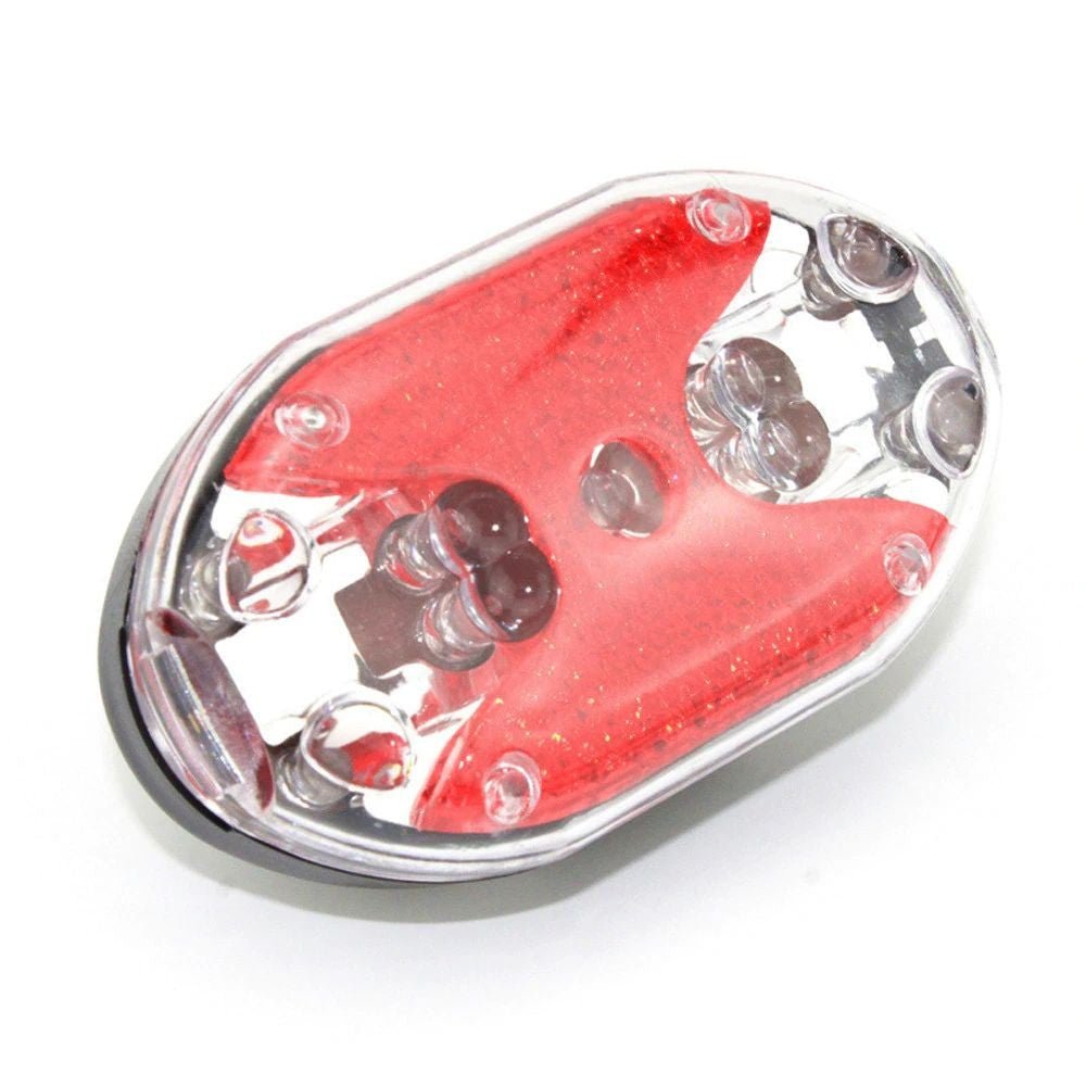 Stop Bicicleta 9 led-uri rosii 7 moduri luminoase clema fixare cadru
