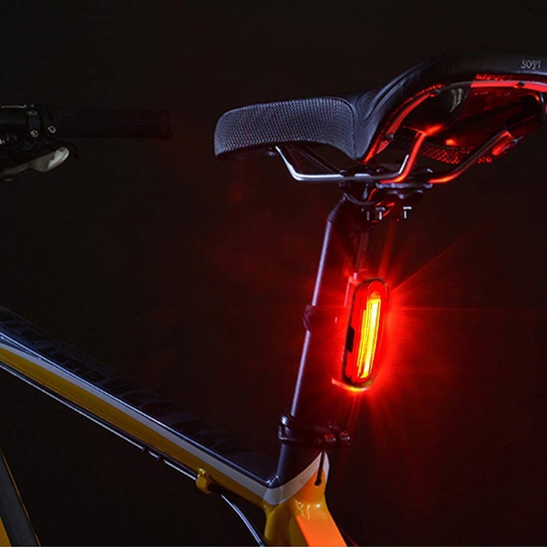 Stop bicicleta LED COB cu 3 moduri iluminare Procart