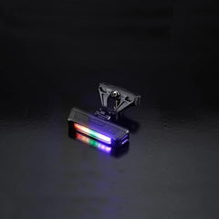 Stop Led rgb pentru Bicicleta Reincarcabil USB 6 moduri iluminare