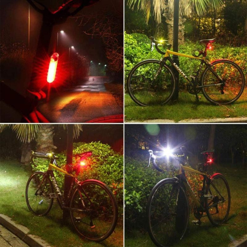 Stop pentru Bicicleta 15 Led-uri alimentare baterii 2 moduri iluminare