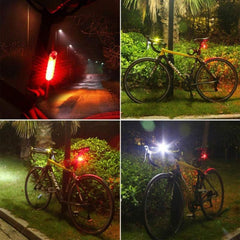 Stop pentru Bicicleta 15 Led-uri alimentare baterii 2 moduri iluminare