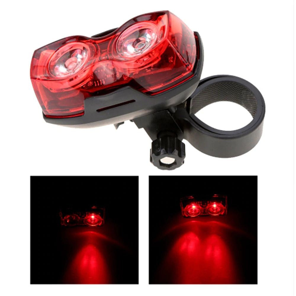 Stop pentru Bicicleta 2 led-uri 3 moduri iluminare montare spate