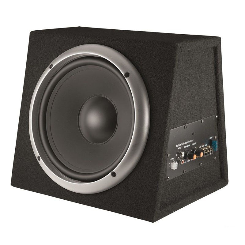Subwoofer Auto 2in1 Activ cu Telecomanda si Amplificator 200w  Sal