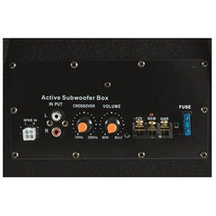 Subwoofer Auto 2in1 Activ cu Telecomanda si Amplificator 200w  Sal