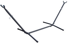 Suport cadru Hamac 270x105 cm metalic cu husa transport negru