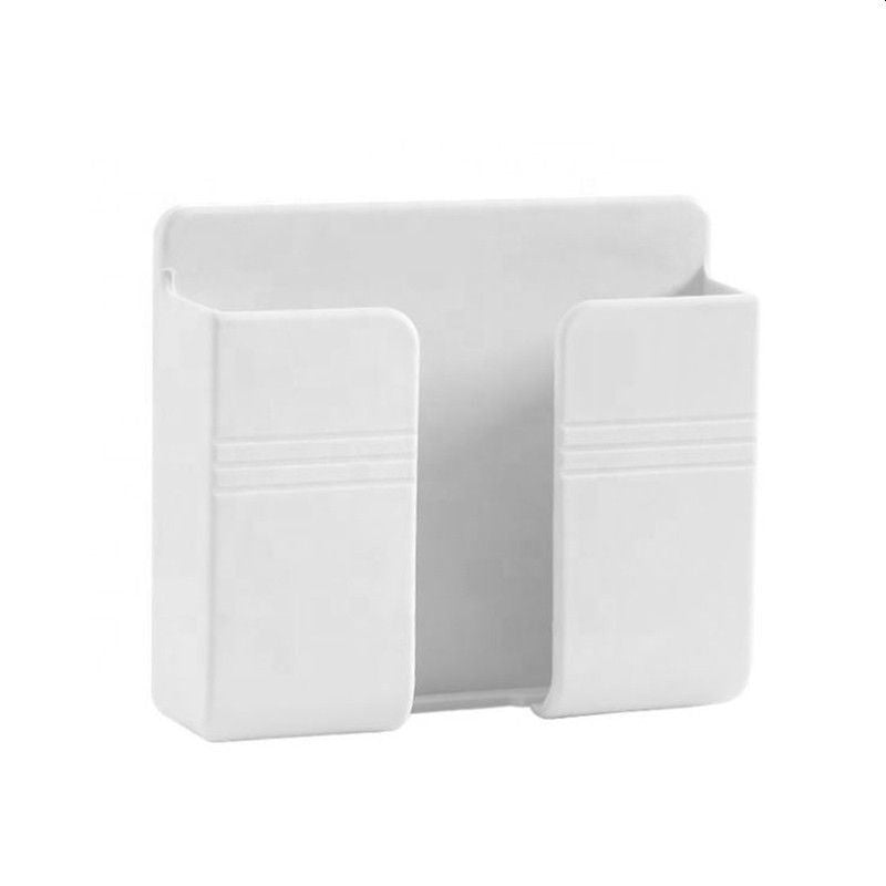 Suport de perete pentru incarcare telefon universal 9.5 x 7.7 cm alb