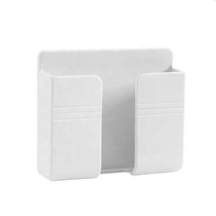 Suport de perete pentru incarcare telefon universal 9.5 x 7.7 cm alb