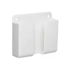Suport de perete pentru incarcare telefon universal 9.5 x 7.7 cm alb