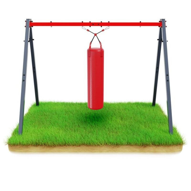Suport metalic dublu pentru leagan sarcina maxima 150 kg 4 carlige fixare