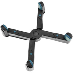 Suport mobil pentru unitate pc ajustabil 8-25 cm 4 roti pivotante negru