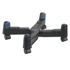 Suport mobil pentru unitate pc ajustabil 8-25 cm 4 roti pivotante negru