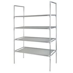 Suport pentru incaltaminte capacitate 12 perechi structura metal rafturi impermeabile