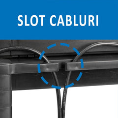 Suport pentru monitor inaltime reglabila sertar stand pixuri picioare anti-derapante