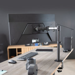 Suport pentru monitor reglabil pe inaltime 1 brat maxim 27 inch greutate suportata 8 kg