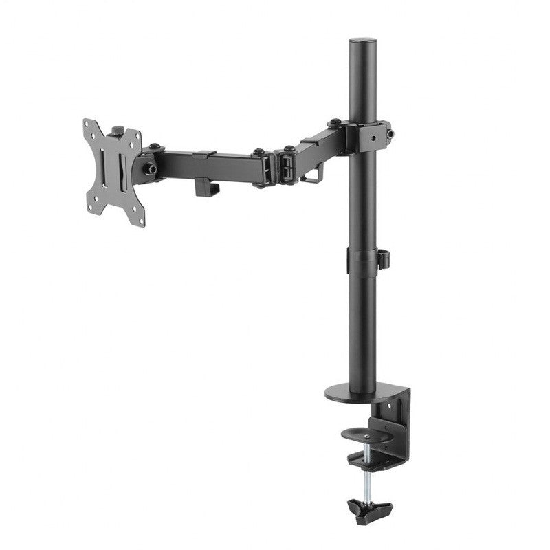 Suport pentru monitor reglabil pe inaltime 1 brat maxim 27 inch greutate suportata 8 kg