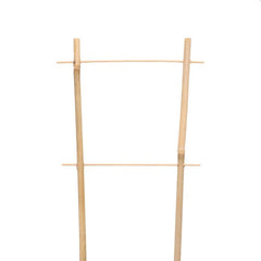 Suport pentru plante din bambus tip scarita 4 nivele inaltime 45 cm