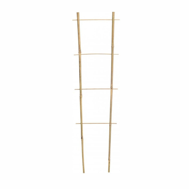 Suport pentru plante din bambus tip scarita 4 nivele inaltime 45 cm
