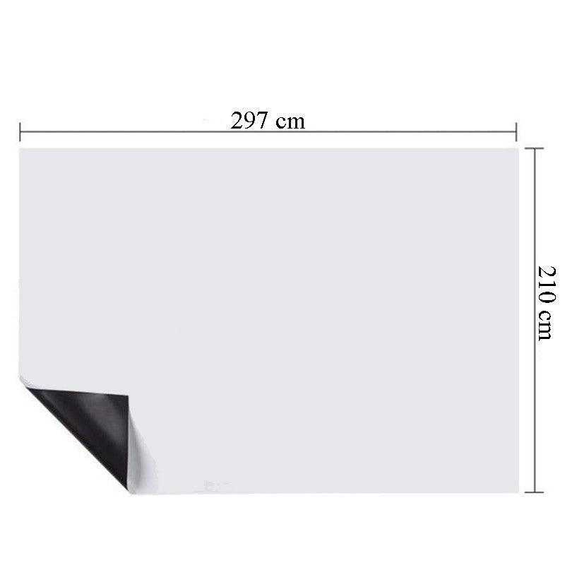 Tabla magnetica adeziva format a4 flexibila reutilizabila grosime 1 mm
