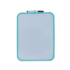 Tabla magnetica alba 28-35.6 cm cu Rama plastic si Marker inclus