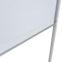 Tabla Magnetica Doua Fete scriere 90x120 cm Stand Mobil cu Blocare Roti