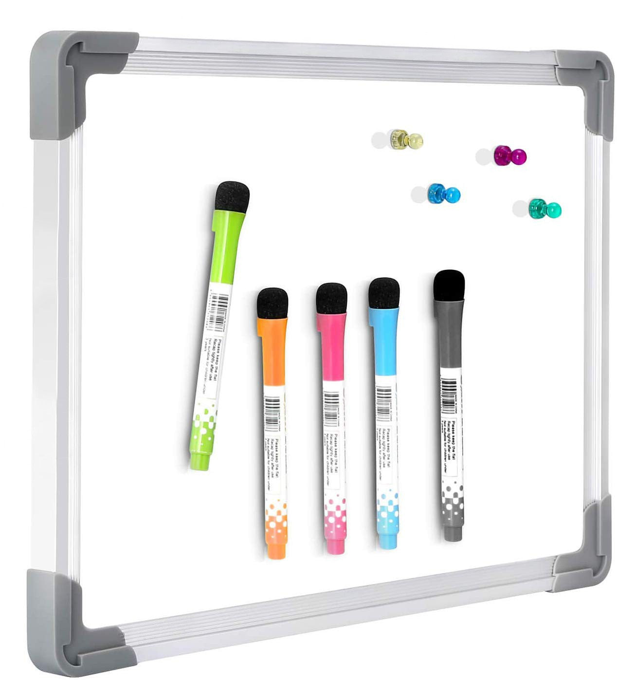 Tablita magnetica 20x30 cm Whiteboard scriere Marker rama aluminiu