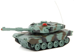 Tanc militar cu telecomanda a1m2 tun mitraliera efecte sonore si luminoase reincarcabil scara 1:32 22.3 x 7.2 x 7.8 cm