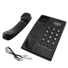 Telefon fix Analogic functie mute pause redial hold negru Oho