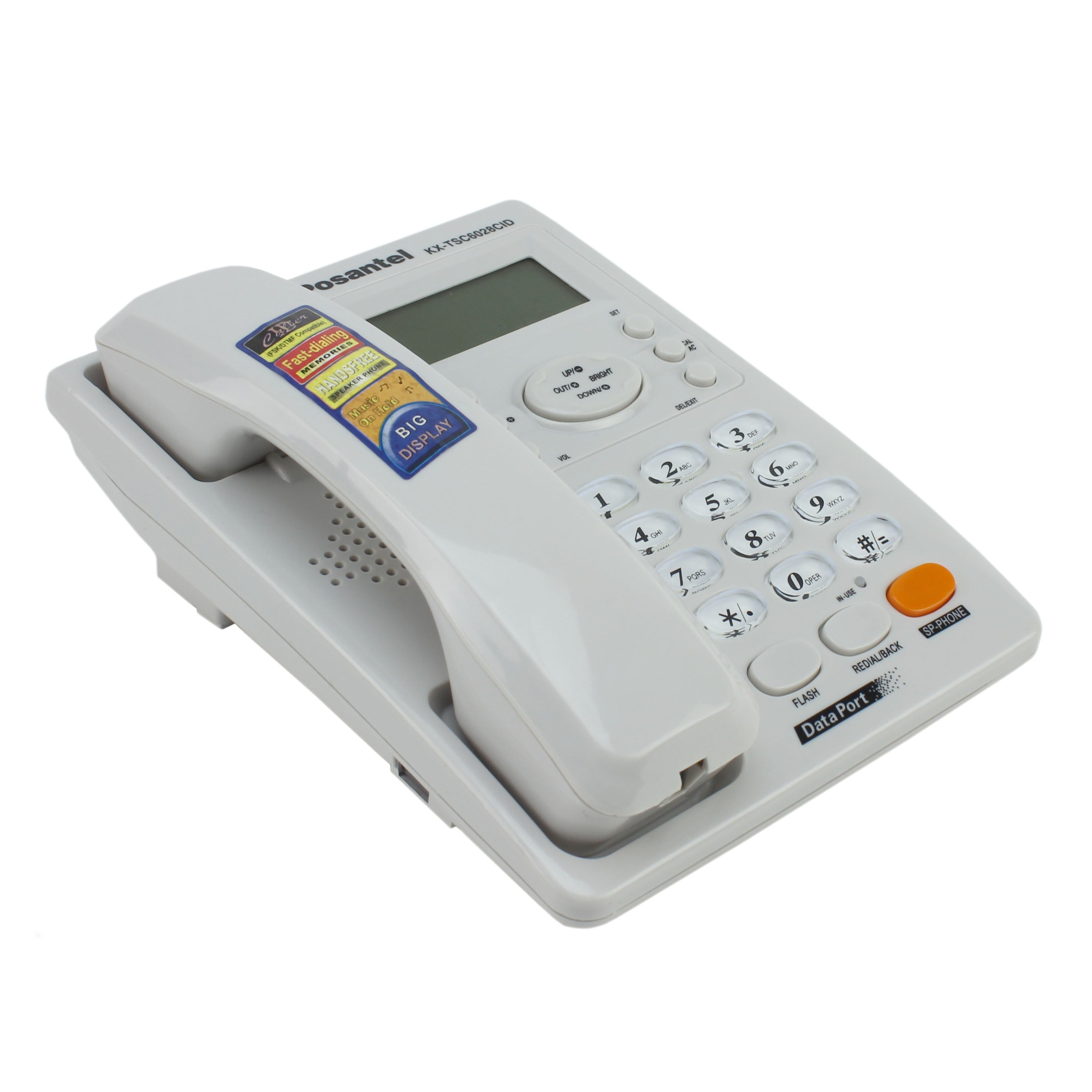 Telefon fix cu fir analogic Lcd handsfree Id apelant calculator Posantel
