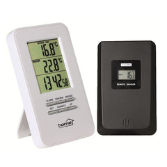 Termometru cu Ceas afisare temperatura Exterior Interior Home
