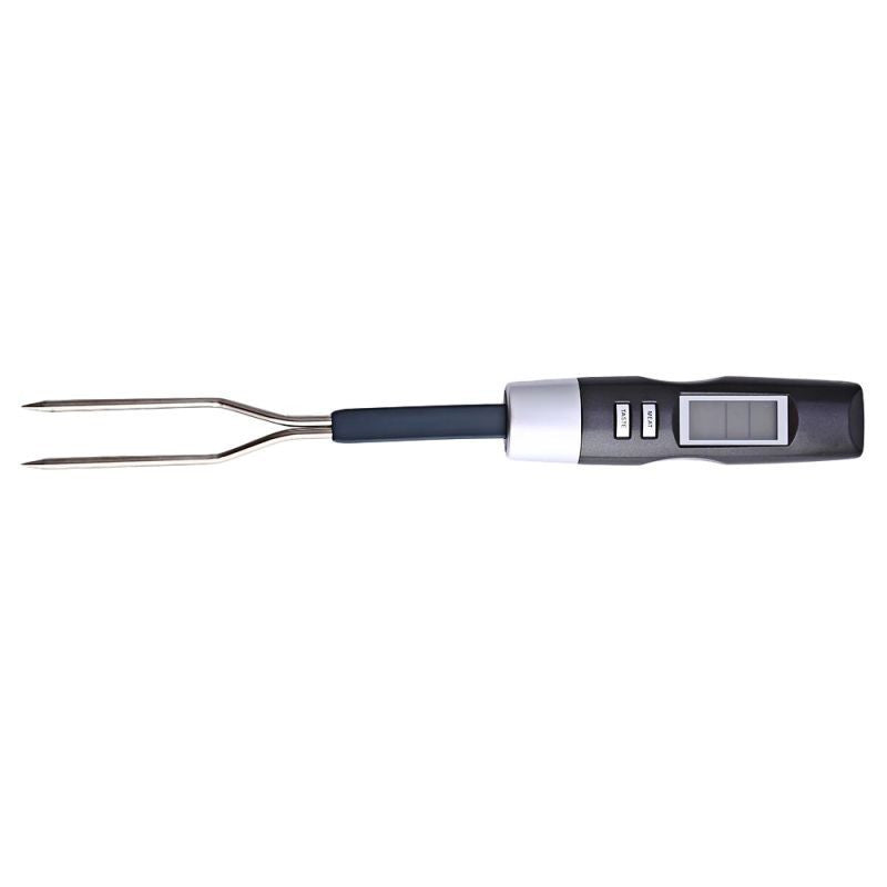 Termometru digital cu sonda pentru carne afisaj lcd iluminat 2 functii sonda otel