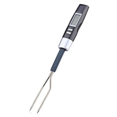 Termometru digital cu sonda pentru carne afisaj lcd iluminat 2 functii sonda otel