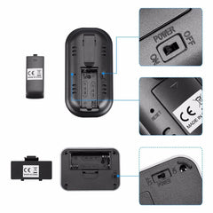 Termometru digital cu sonda pentru carne wireless display lcd led 8 butoane