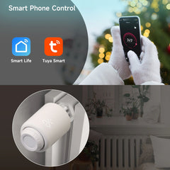 Termostat inteligent pentru Calorifer Zigbee programabil control vocal google assistant Alexa