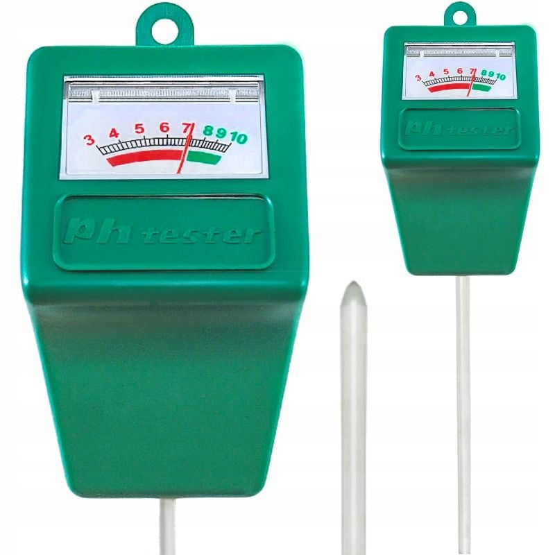 Tester pentru sol indicare ph sonda agatatoare 27.5x5x3.5 cm verde