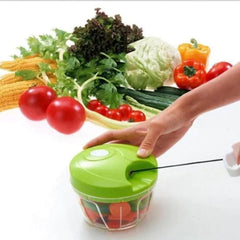 Tocator manual pentru legume cu 3 Cutite